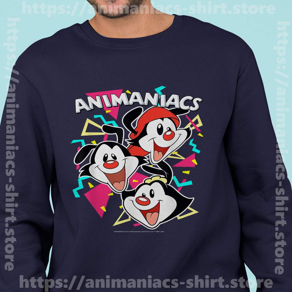 Animaniacs Yakko Wakko Dot Party Portrait Men Sweatshirts.jpg