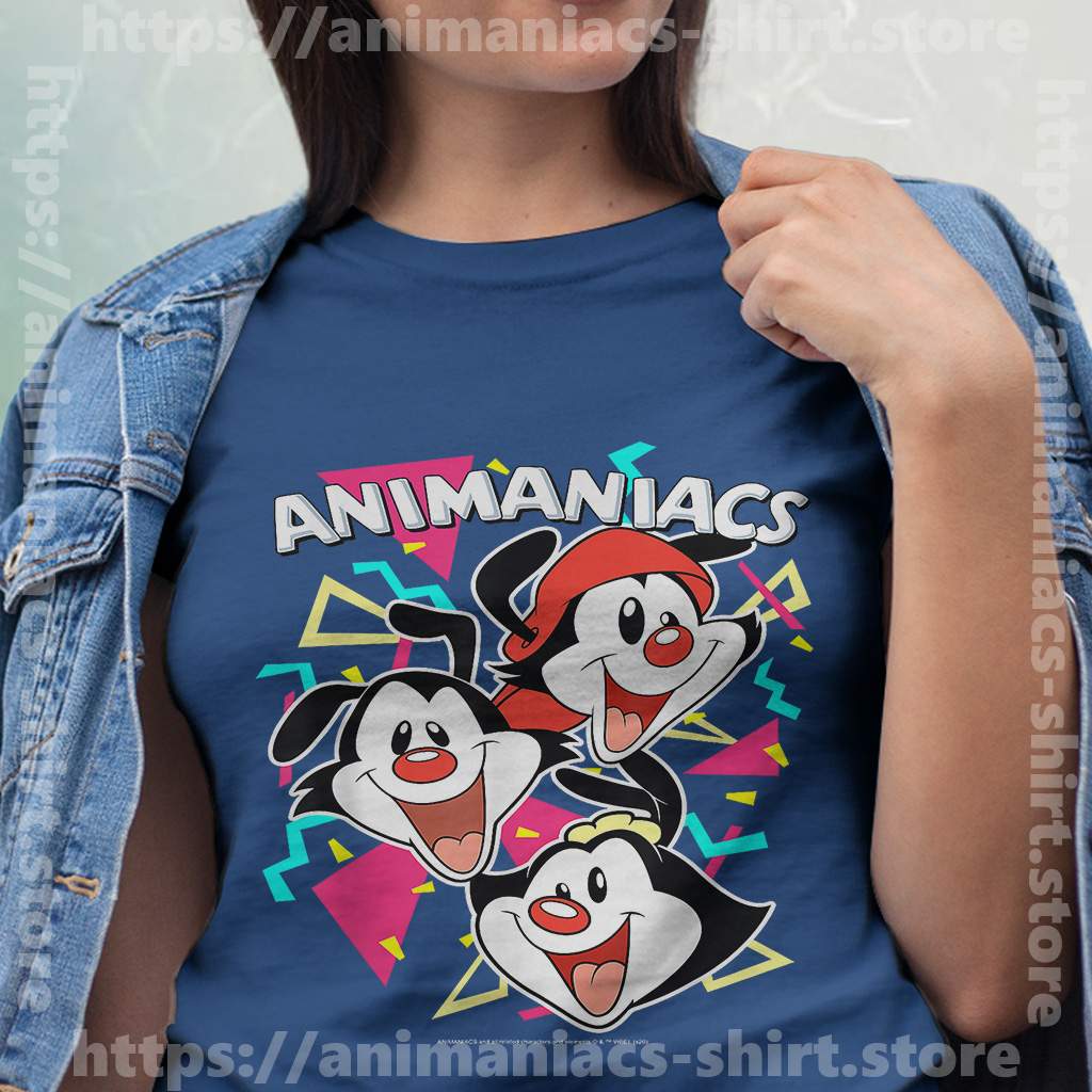 Animaniacs Yakko Wakko Dot Party Portrait Woman Shirt.jpg