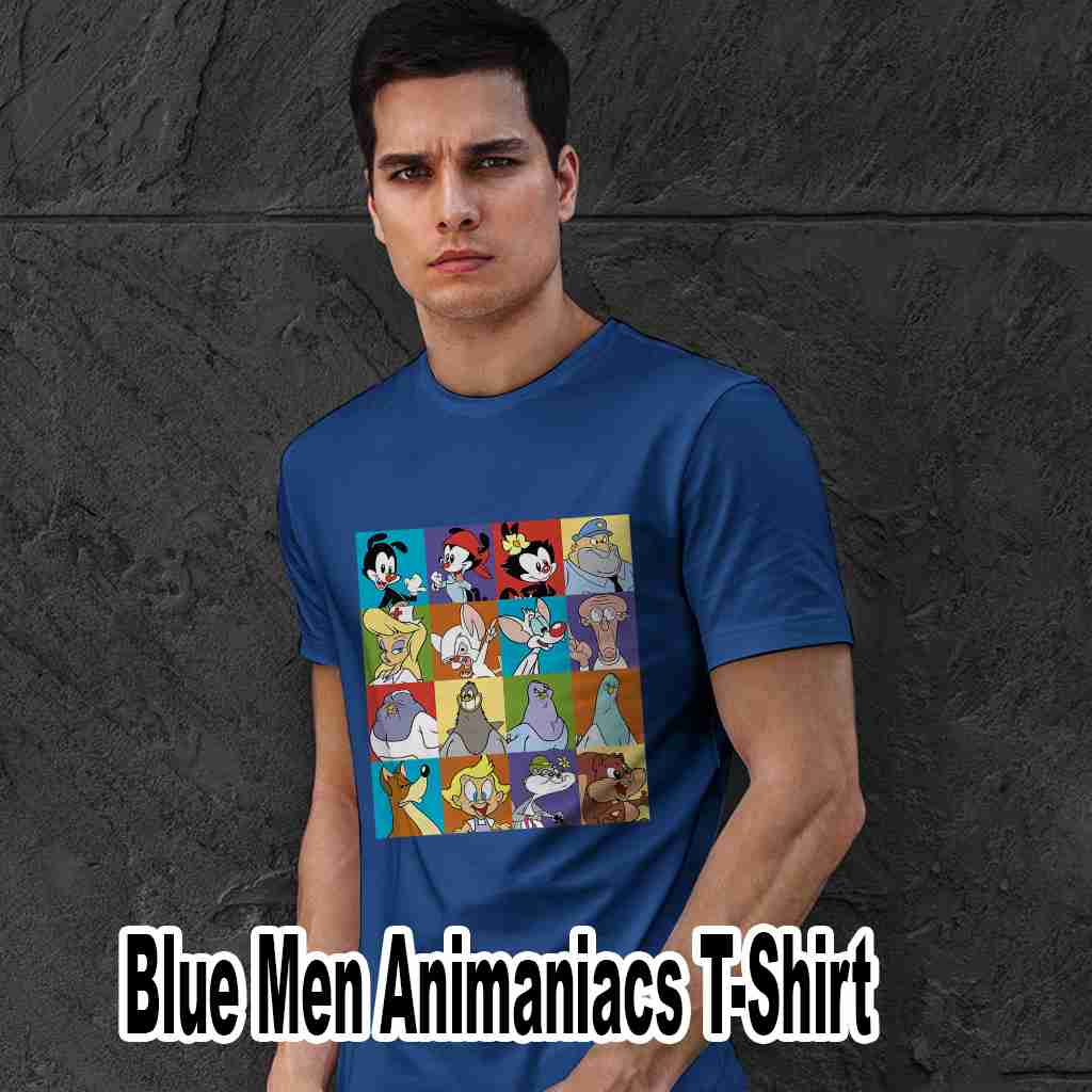 Blue Men Animaniacs T Shirt Animaniacs Character Box Up Premium